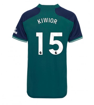 Arsenal Jakub Kiwior #15 Tredje Tröja Kvinnor 2023-24 Kortärmad